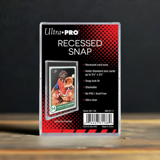 Ultra Pro - Recessed Snap Card Holder (35PT)